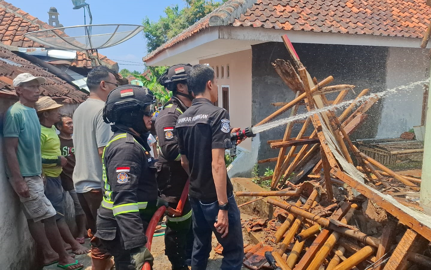 Kebakaran di Kuningan, 1 Hari 2 Rumah Dilalap Api di Lokasi Berbeda