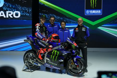 Tim Monster Energy Yamaha MotoGP Memasuki Era V4, Launching Livery 2026 di Indonesia