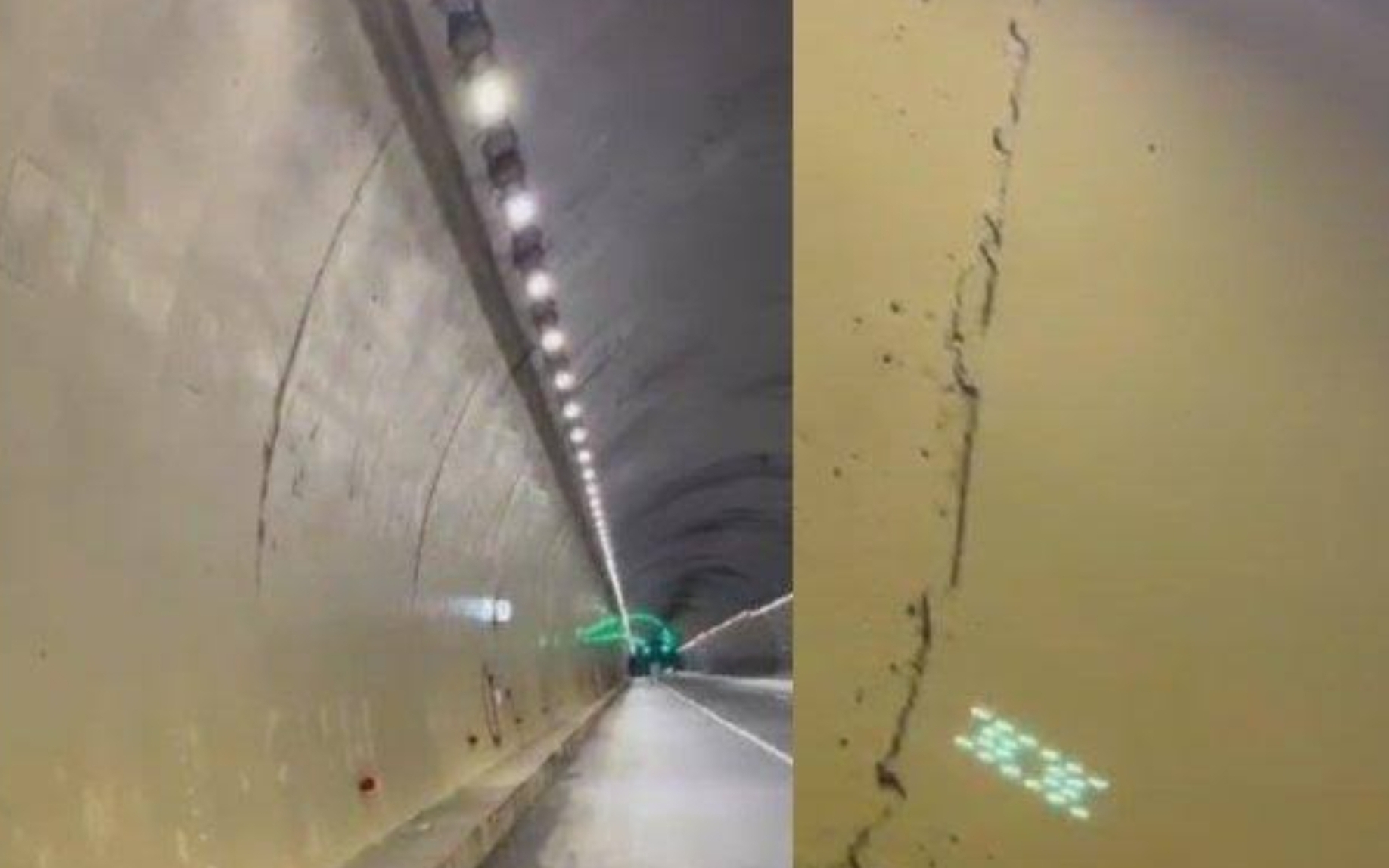 3 Kali Gempa Sumedang 31 Desember 2023, Bikin Dinding Terowongan Tol Cisumdawu Retak, Lalu Lintas Masih Aman