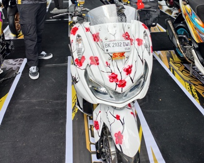 Modal 40 Juta-an, LEXI LX 155 Japan Look Sukses Juarai Kategori Elit di Event CustoMAXI 2025 Aceh