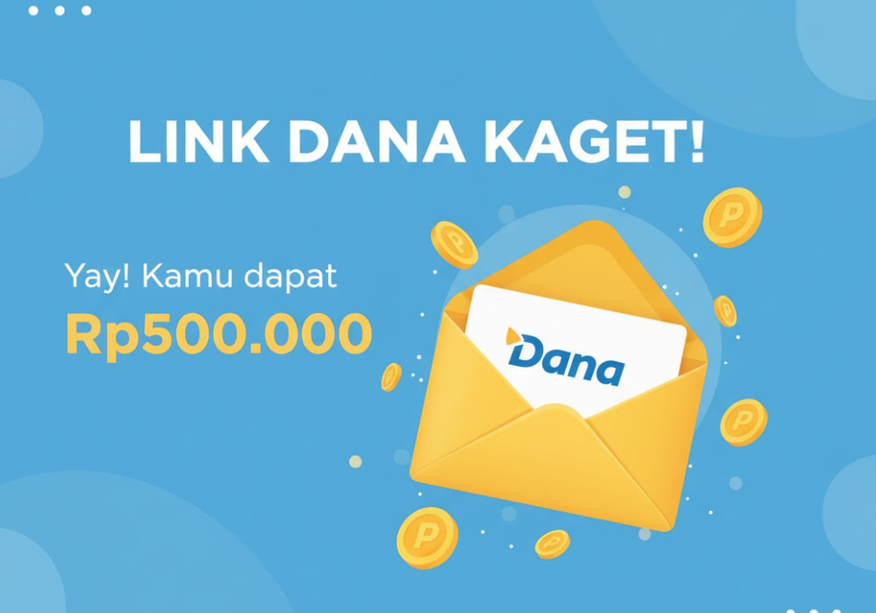 Buka Amplop dari Link DANA Kaget Hari Senin, 3 November 2025 dan Klaim Saldo DANA Gratis Rp500.000 di Dalamnya