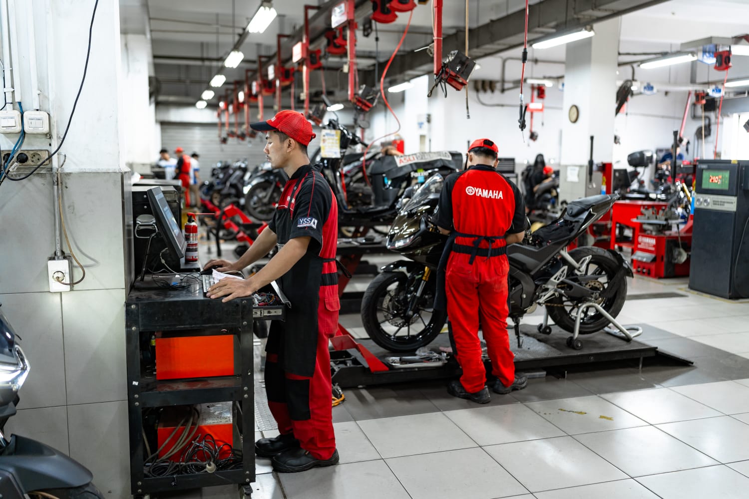 Rajin Servis di Bengkel Resmi Yamaha, Beragam Keuntungan Ini Bisa Didapat Konsumen