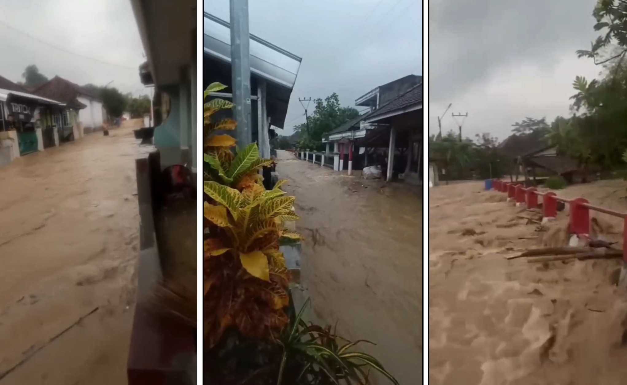 Tidak Hanya Sungai Cikaro, Sungai Cijurai Ikut Meluap