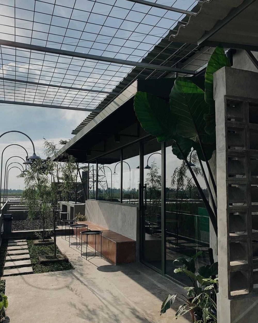 Rekomendasi Cafe Outdoor Hits di Tegal, Pemandangannya menghadap ke Sawah