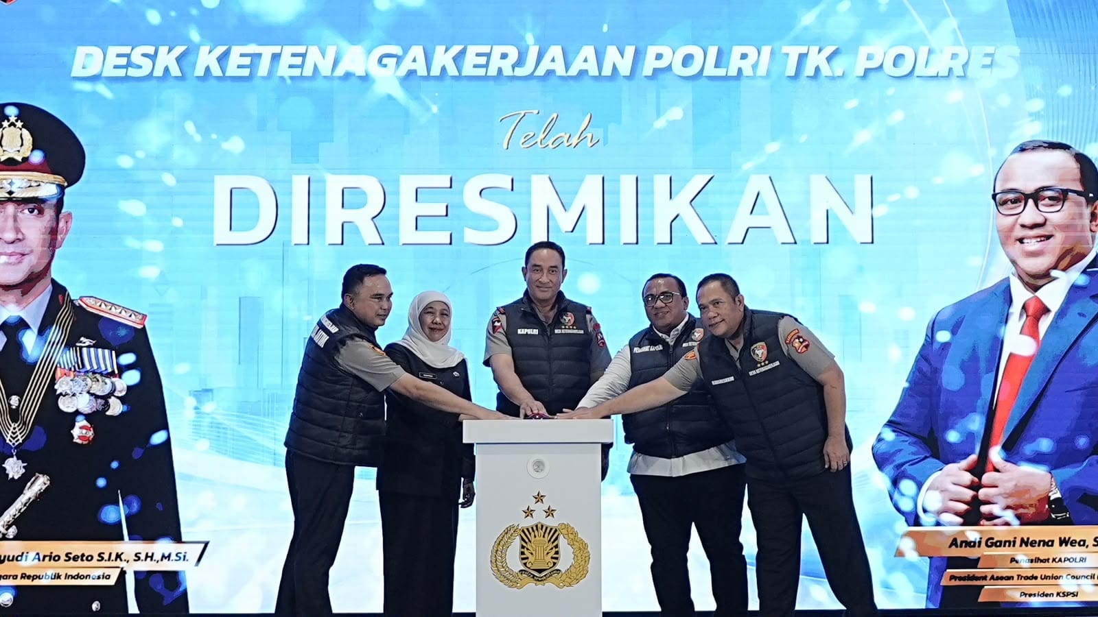 Desk Ketenagakerjaan Polres Diresmikan, Polri Fasilitasi Hak Buruh Rp70,28 Miliar
