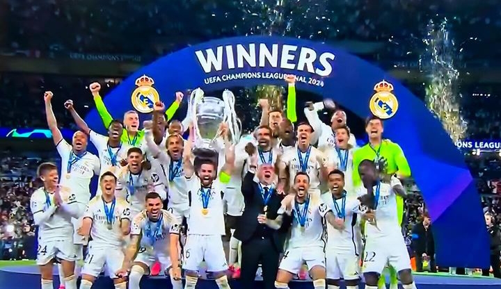 Real Madrid Raih Gelar Juara ke-15 Liga Champions Setelah Kalahkan Borussia Dortmund 2-0 di Wembley 