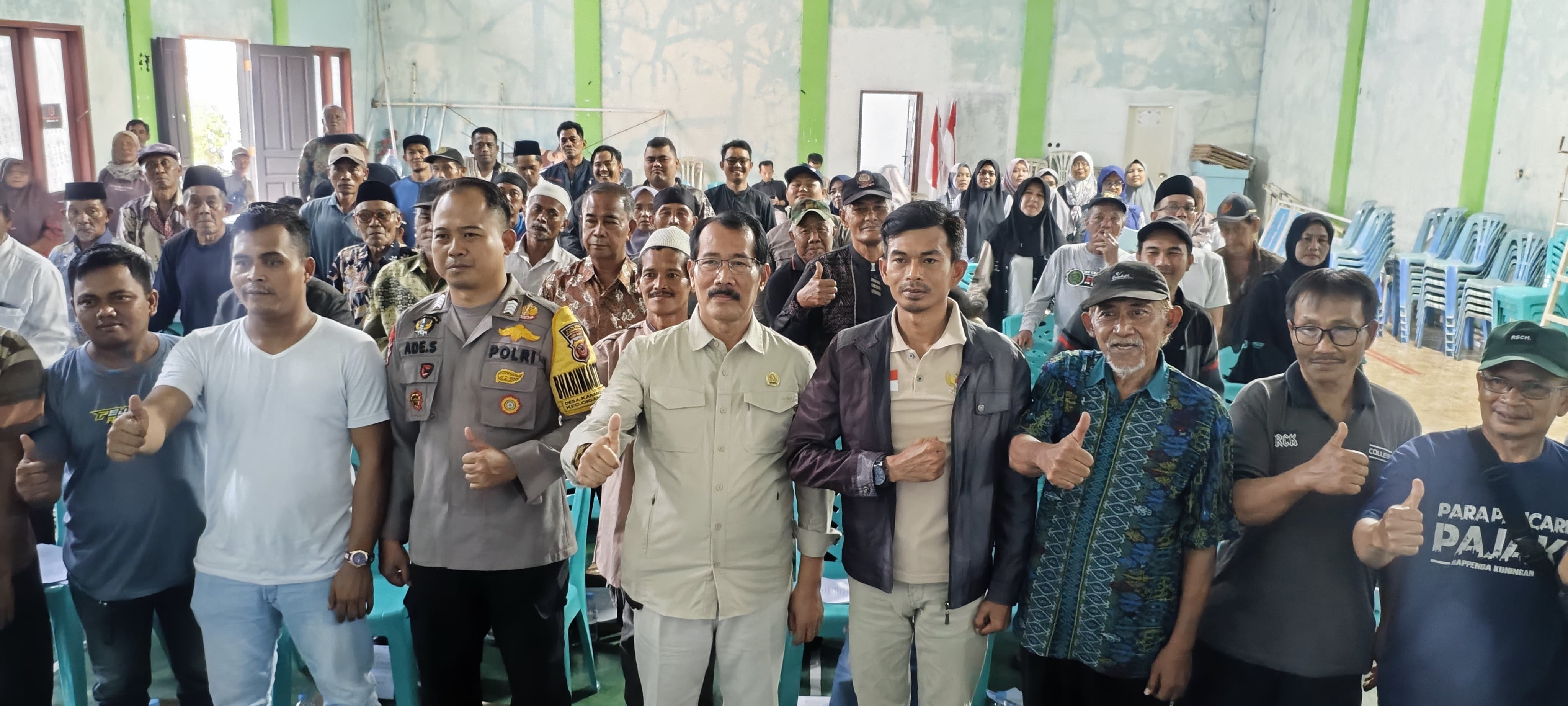 Turun Gunung, Toto Suharto Dorong Kemajuan UMKM Desa Lewat Sosialisasi Perda Ekraf