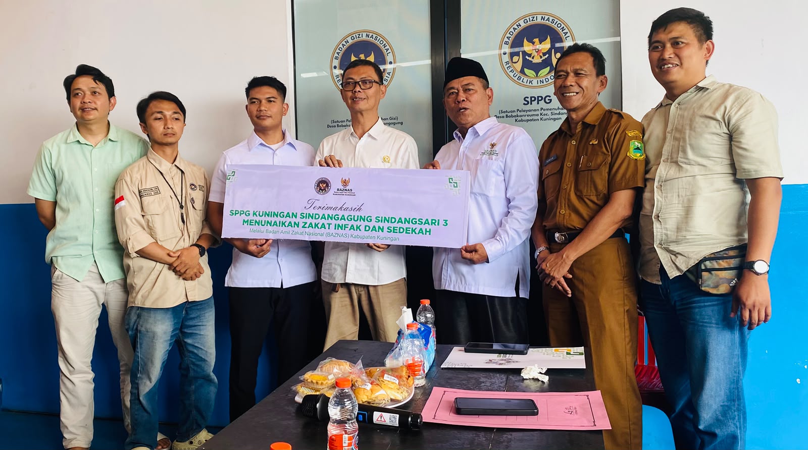 Gebrakan Baznas Kuningan, Gaungkan Gerakan SPPG Berinfak