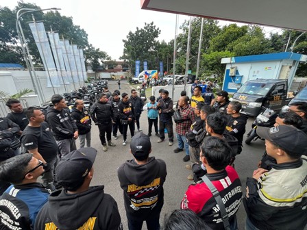Grebek Sekre, YRFI Jawa Barat Perkuat Solidaritas Komunitas Yamaha di Bandung