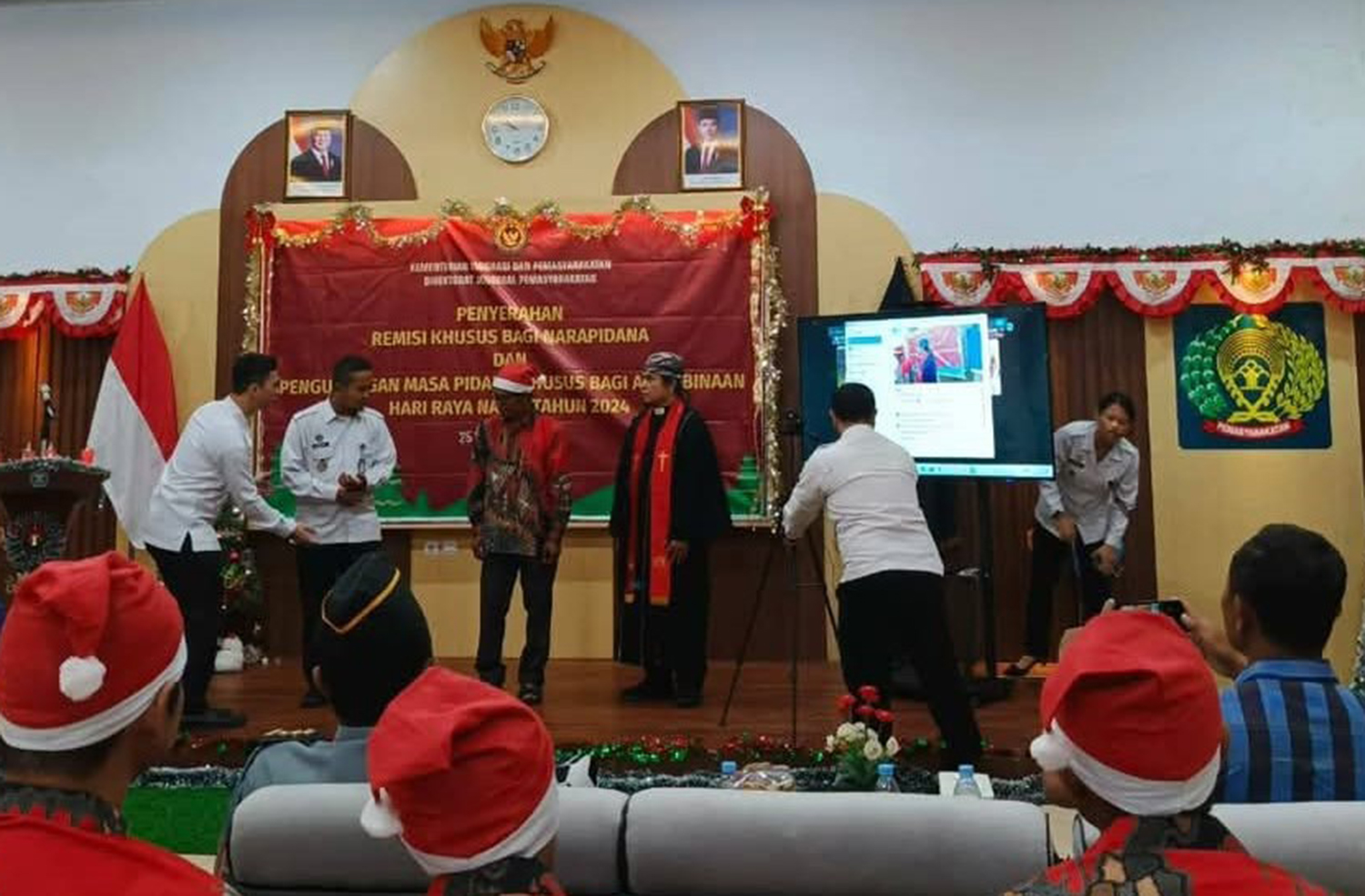 Berperilaku Baik, 9 Terpidana Lapas Kuningan Terima Remisi Khusus Natal