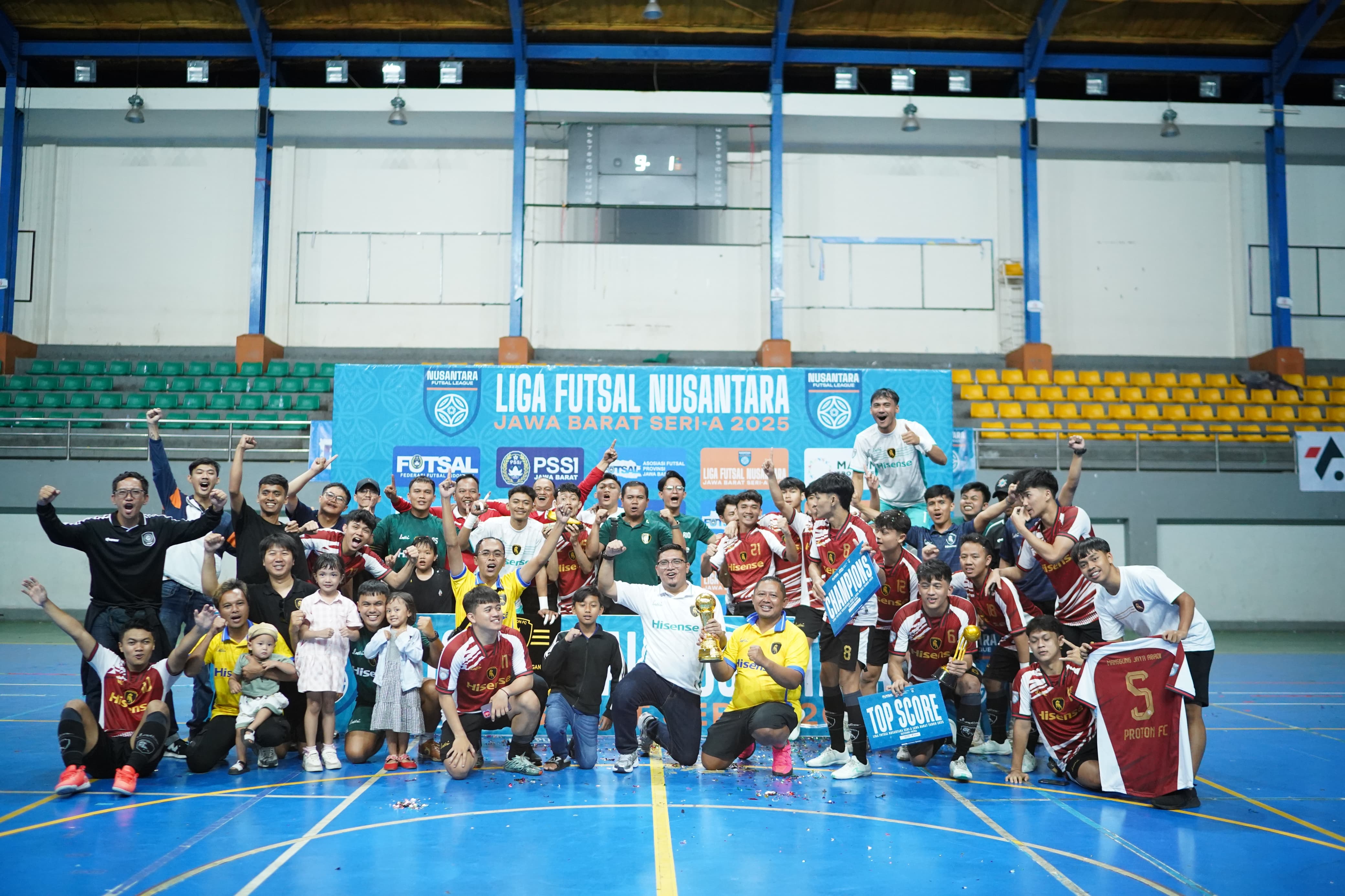 Dramatis, Proton FC Kuningan Juara Liga Nusantara Seri A Jawa Barat, Presiden Klub Ucapkan Terima Kasih 