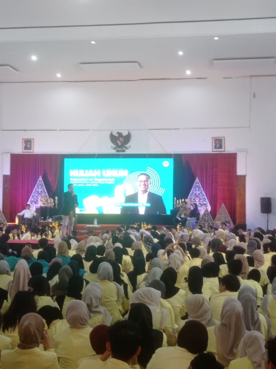 Anies Baswedan Beri Kuliah Umum di Universitas Kuningan, Dorong Kepemimpinan Regeneratif