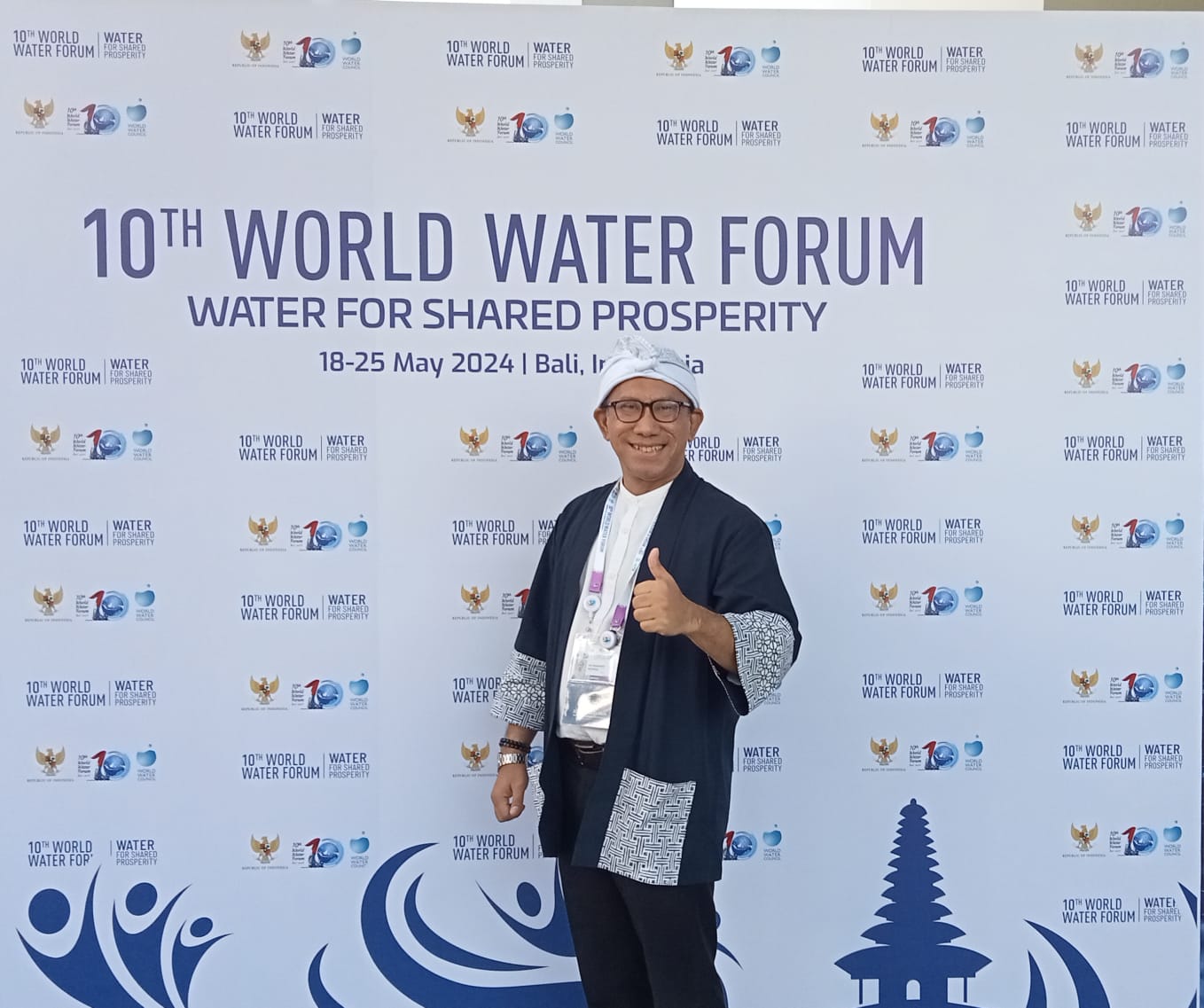 AA Ade Kadarisman di World Water Forum: Pesan Kearifan Lokal Mata Air Menggema