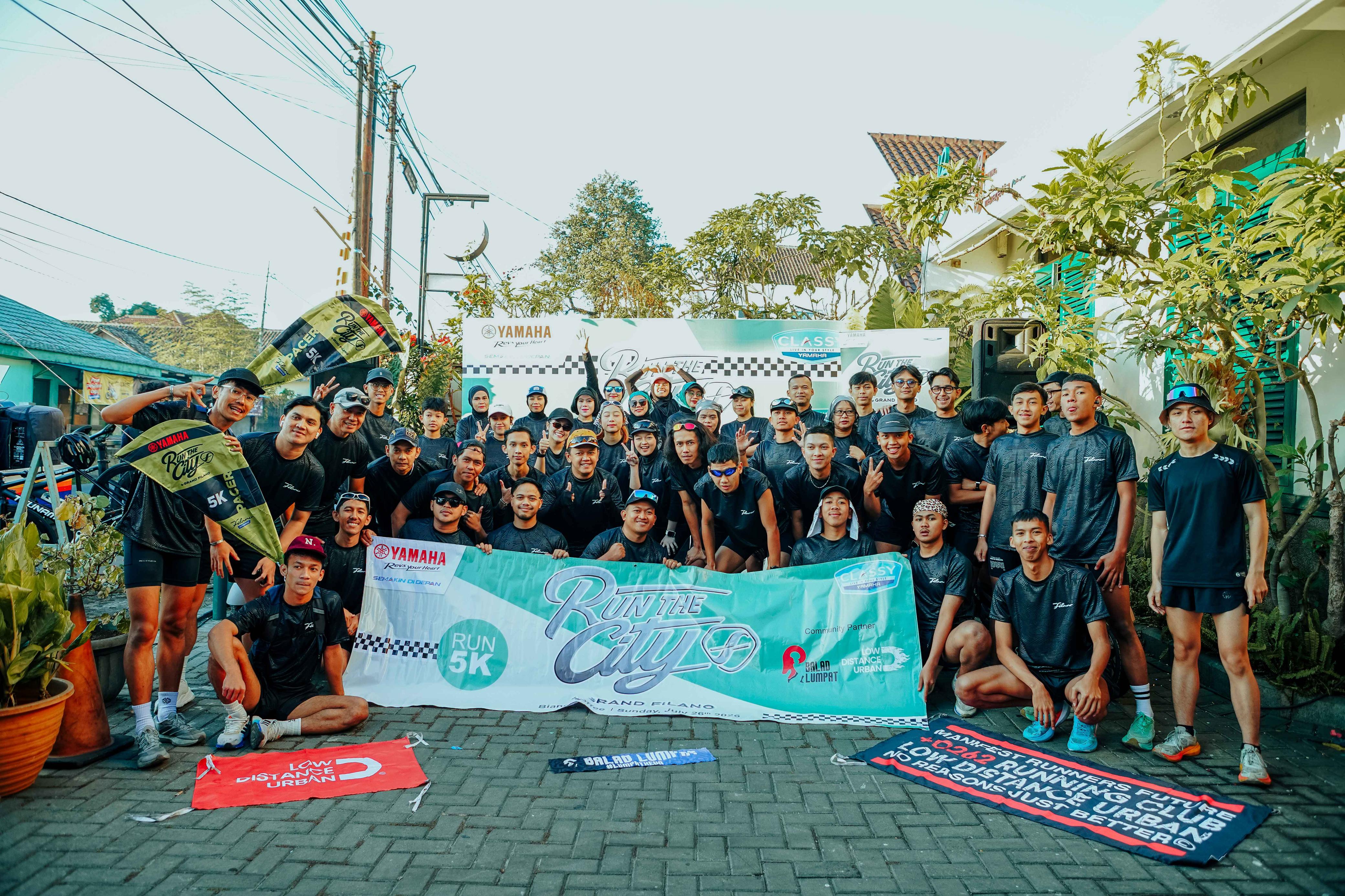 Run The City by Grand Filano Hadir di Garut, Satukan Semangat Lari dan Lifestyle bersama Yamaha Grand Filano