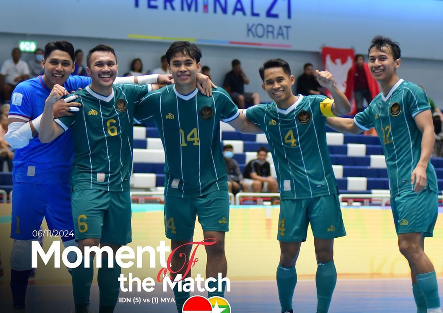 Dominasi Timnas Futsal Indonesia di Fase Grup Piala AFF 2024, Paling Produktif