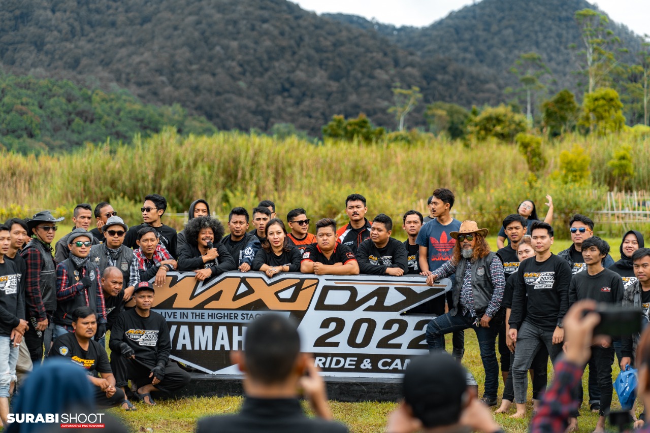 Keren banget!!! Gelaran Yamaha MAXIDAY Ride and Camp 2022 Jabar Hadir dengan Nuansa Country Land