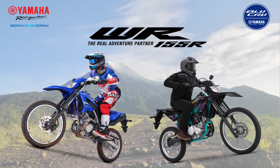 Buka Semangat 2026, Yamaha WR155 R Tampil Ikonik dengan Desain Body dan Grafis Anyar