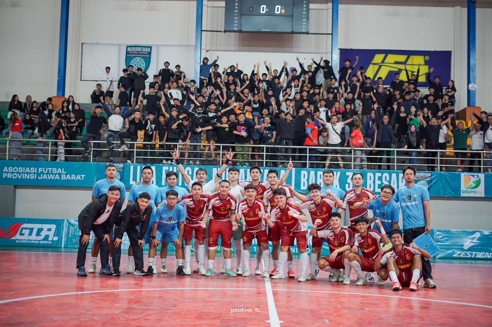 Proton FC Kuningan Tampil Gemilang, Bungkam 5TM Sport Club NTB