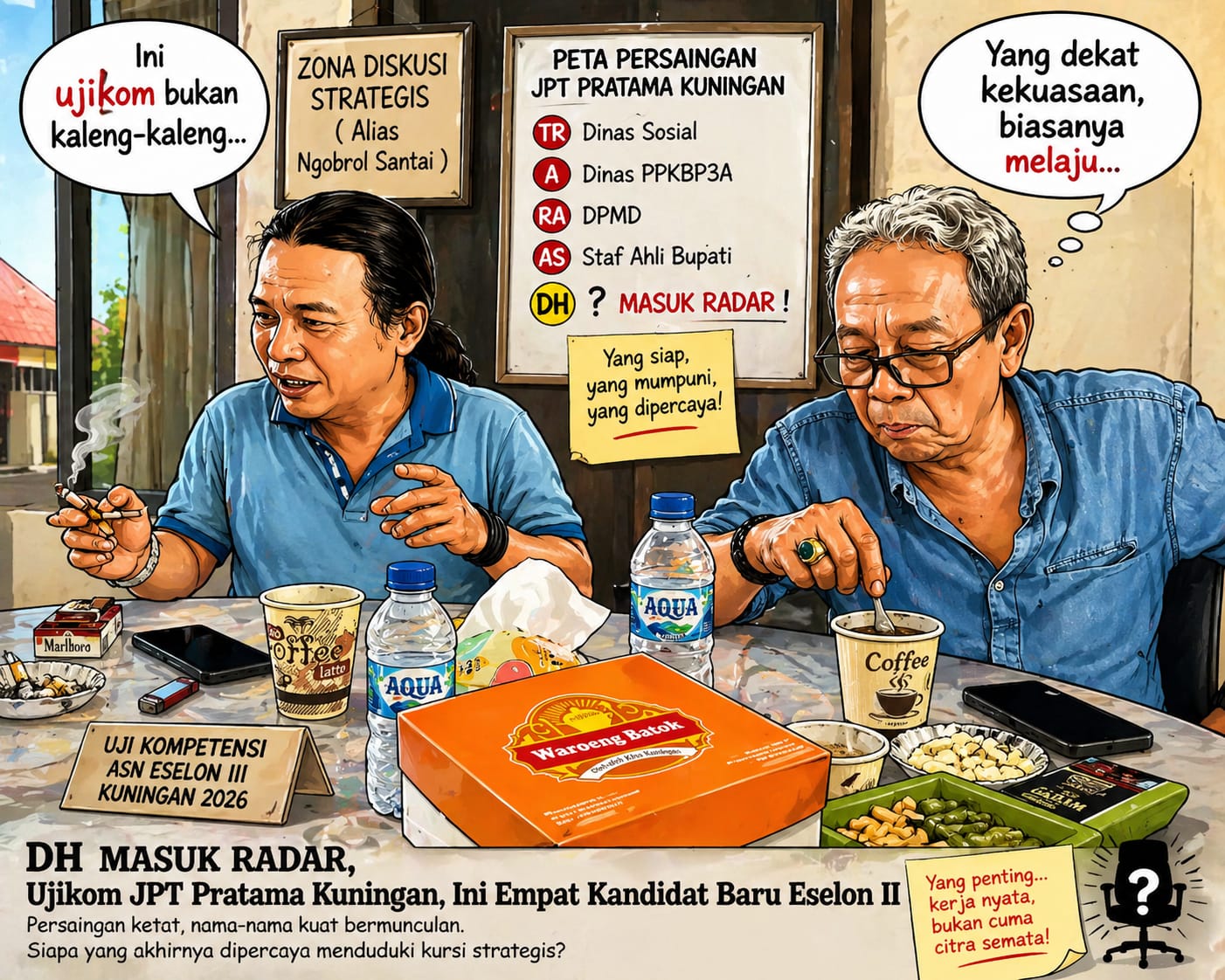 DH Masuk Nominasi Persaingan Ujikom, Ini Empat Kandidat Calon JPT