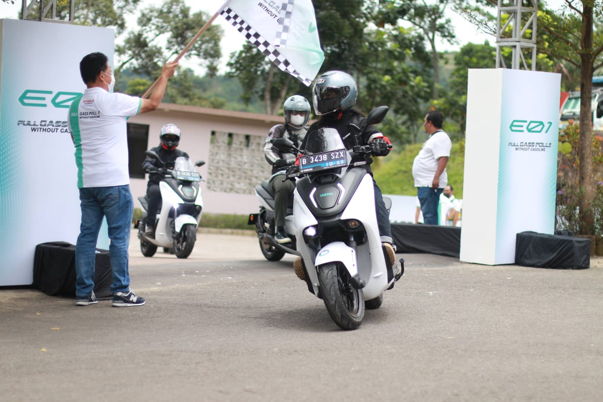 Motor Listrik Yamaha E01 Siap Ramaikan Jalanan Ibu Kota Jakarta