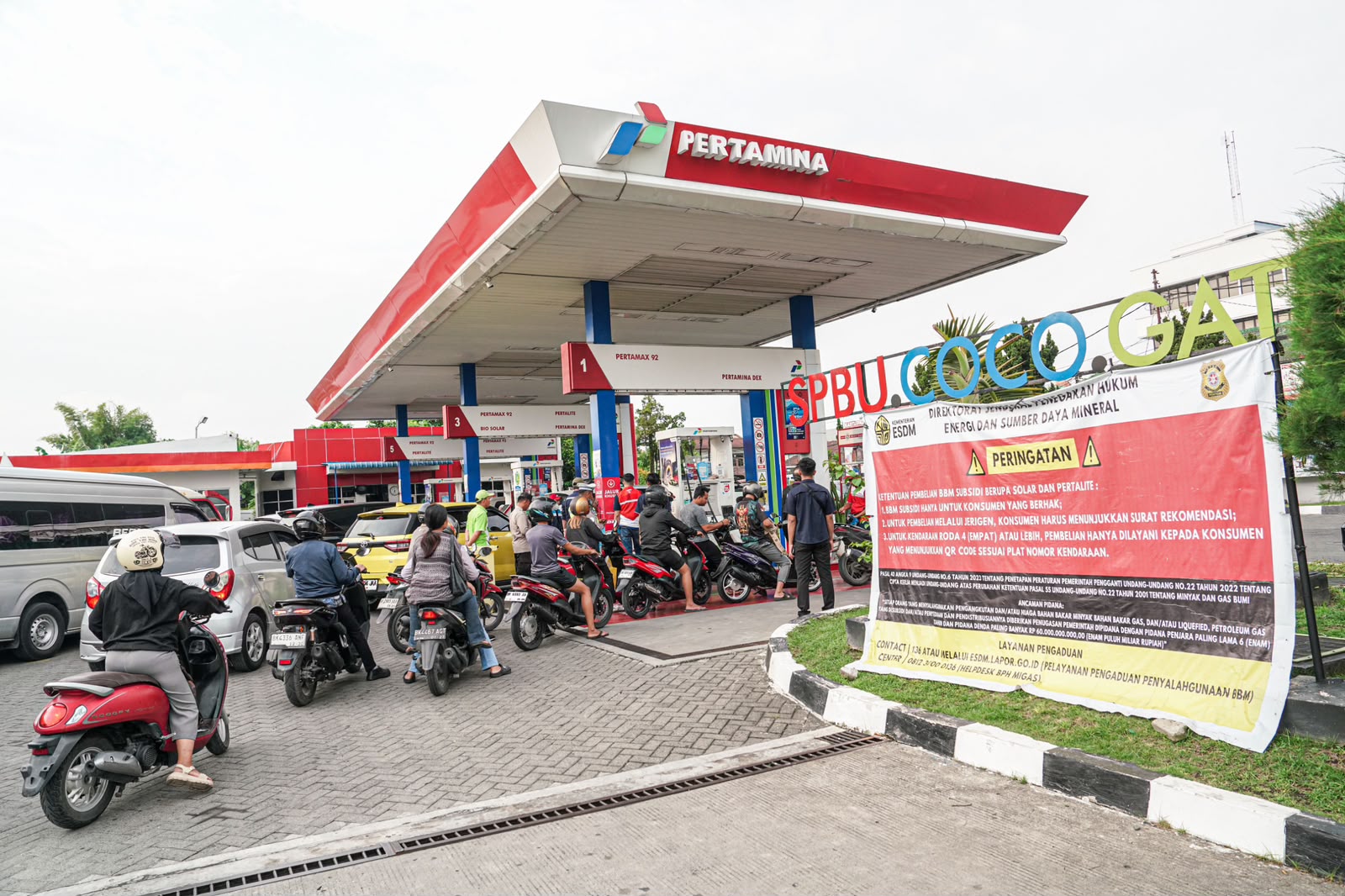 Antrean SPBU di Medan Mulai Normal, Pertamina Percepat Distribusi BBM