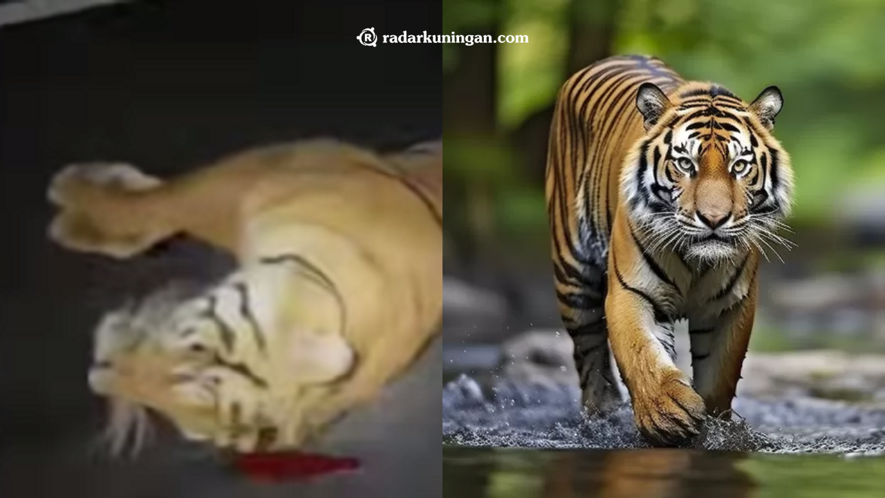 Viral Harimau Tertabrak Mobil! Ternyata Harimau Malaya dari Malaysia, Berikut Fakta tentang Harimau Malaya