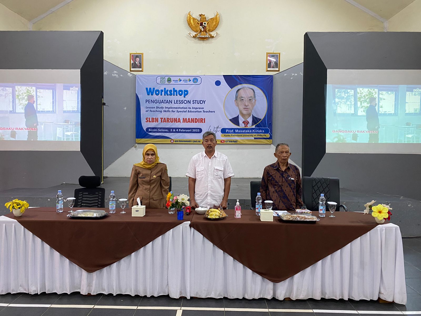 Profesor Masataka Datang Lagi di SLBN Taruna Mandiri, Jadi Narasumber Lesson Study Peningkatan Kualitas Guru