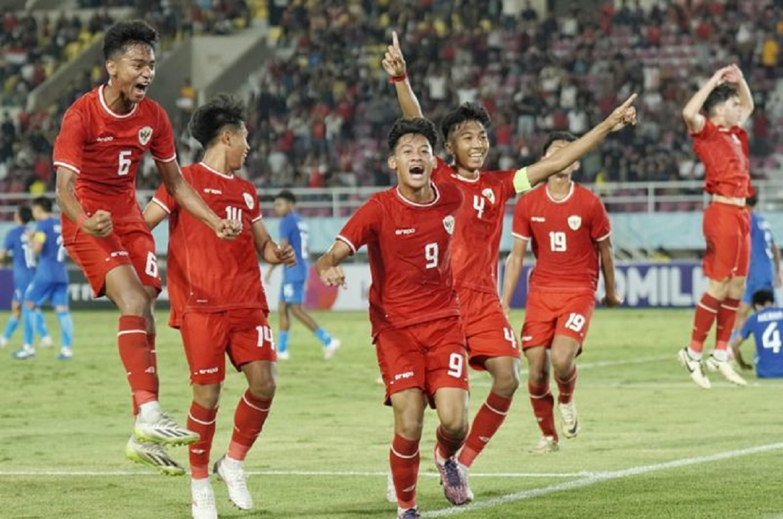 Ikuti Jejak Senior, Timnas Indonesia U-16 Bantai Telak Filipina 3-0 Dalam Laga ASEAN CUP U-16