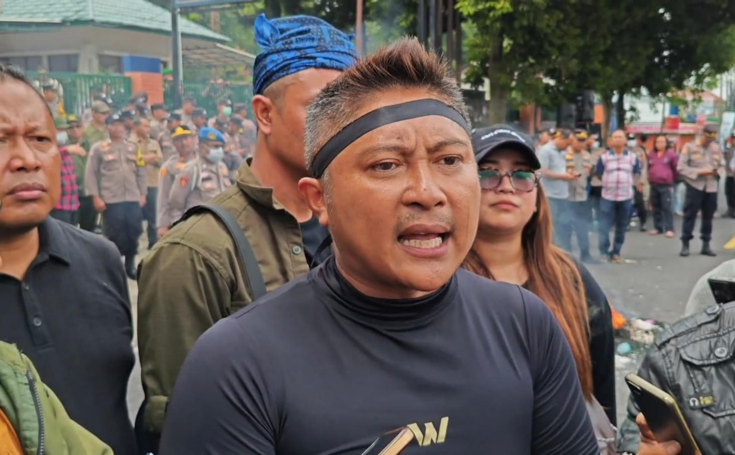 Demo Sempat Memanas, Pengunjuk Rasa Desak Balai TNGC Dibubarkan