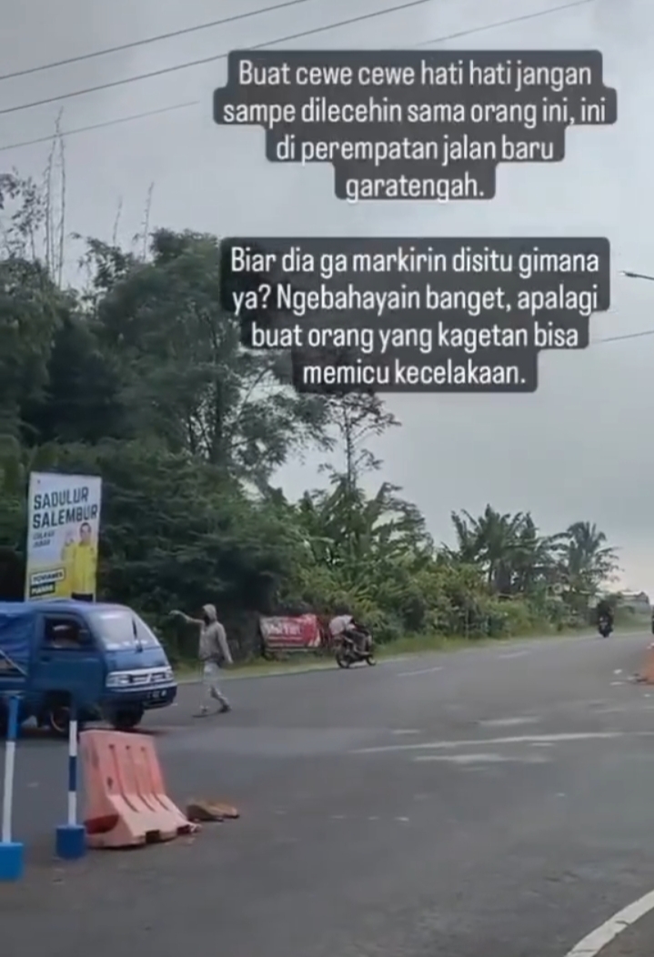 Pasca Video Dugaan Pelecehan Seksual Viral, 'Pak Ogah' Menghilang dari Perempatan Jalintim Garatengah Kuningan