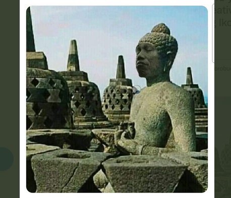 Foto Stupa Borobudur Diedit, Roy Suryo Kasih Penjelasan Begini