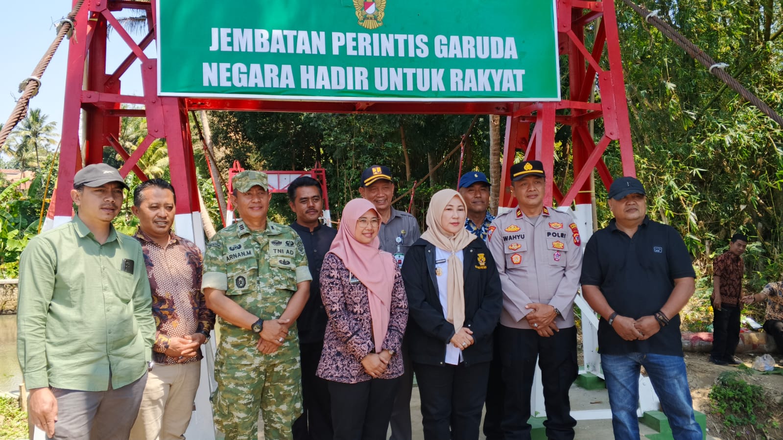 Jembatan Perintis Garuda Kuningan Diresmikan, Akses Warga Makin Mudah