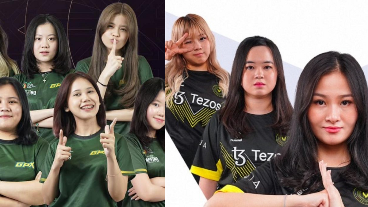 Team Vitality Dan Falcons Vega Yang Diisi Pemain Indonesia Mendominasi Turnamen Dunia Mobile Legends Wanita