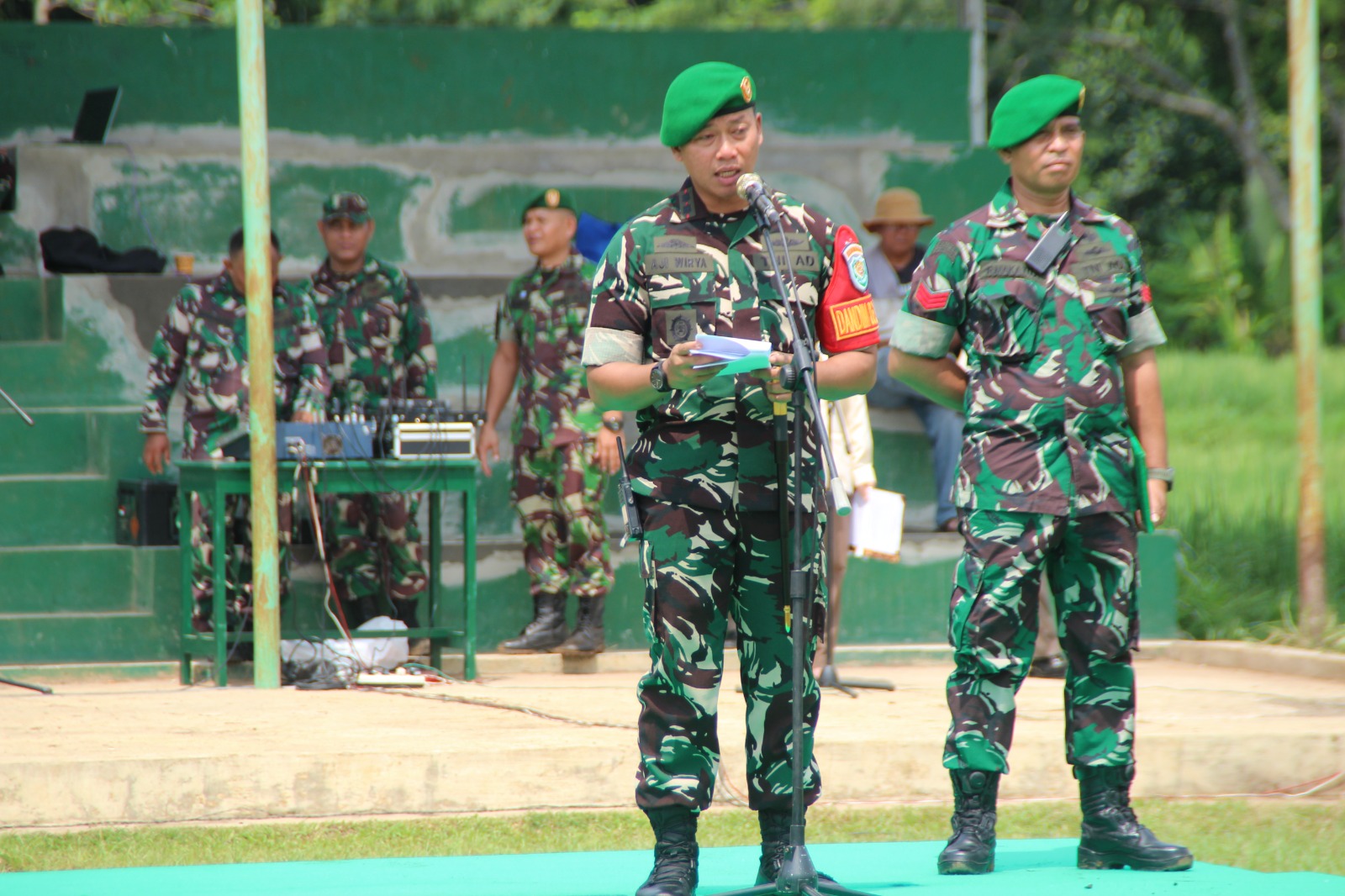 Ribuan Mitra Babinsa Kodim Kuningan Disiagakan,  Begini Pernyataan Tegas Letkol Arh Kiki Aji Wiryawan