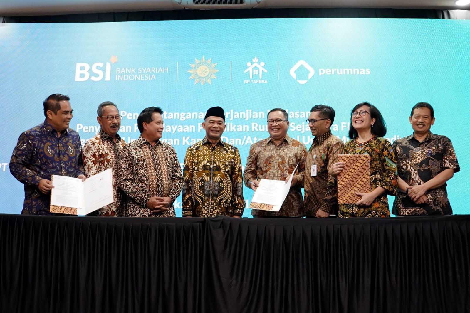 BSI, PP Muhammadiyah, BP Tapera, & Perumnas Kolaborasi Penyaluran KPR Syariah