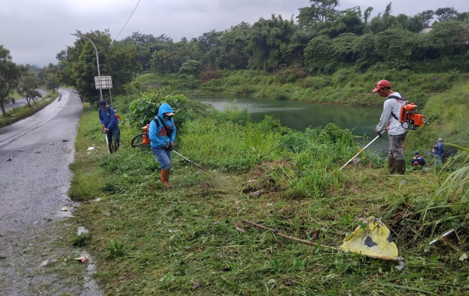 Jaga Ekosistem, Sekeliling Embung Caracas Bakal Ditanami Pohon