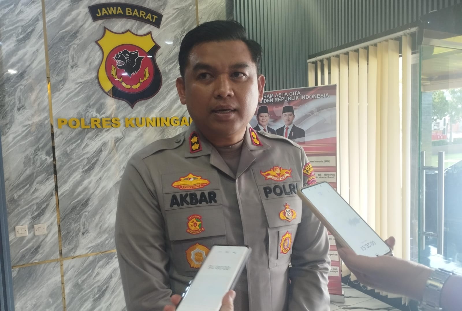 Respons Gerakan “Stop Tot Tot Wuk Wuk”,  Polres Kuningan Kawal Instruksi Korlantas Polri