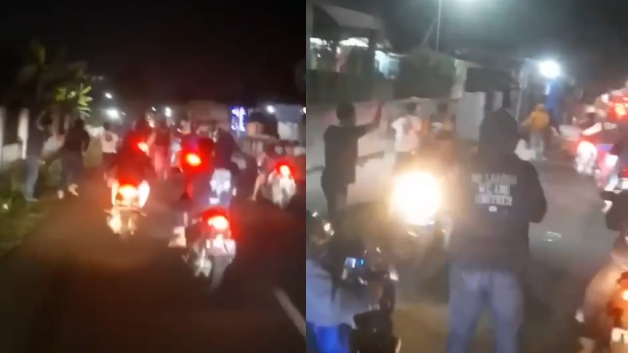 Remaja Bikin Konten Tawuran di Luragung Kuningan, Video Bawa Sajam Beredar