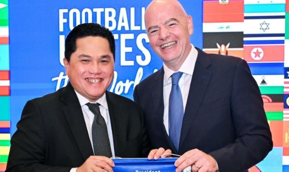 Agenda Erick Thohir dengan Presiden FIFA, Banyak Sejarah Baru dan Ada Perkembangan Maarten Paes?