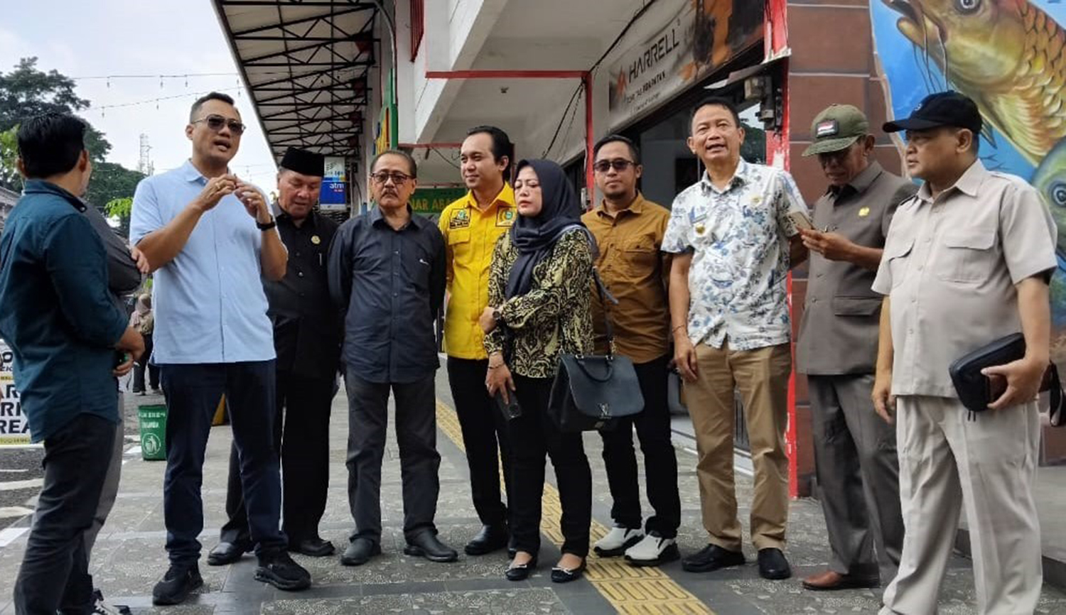 Kerap Banjir, Anggota DPRD Tinjau Drainase Pertokoan Siliwangi Kuningan