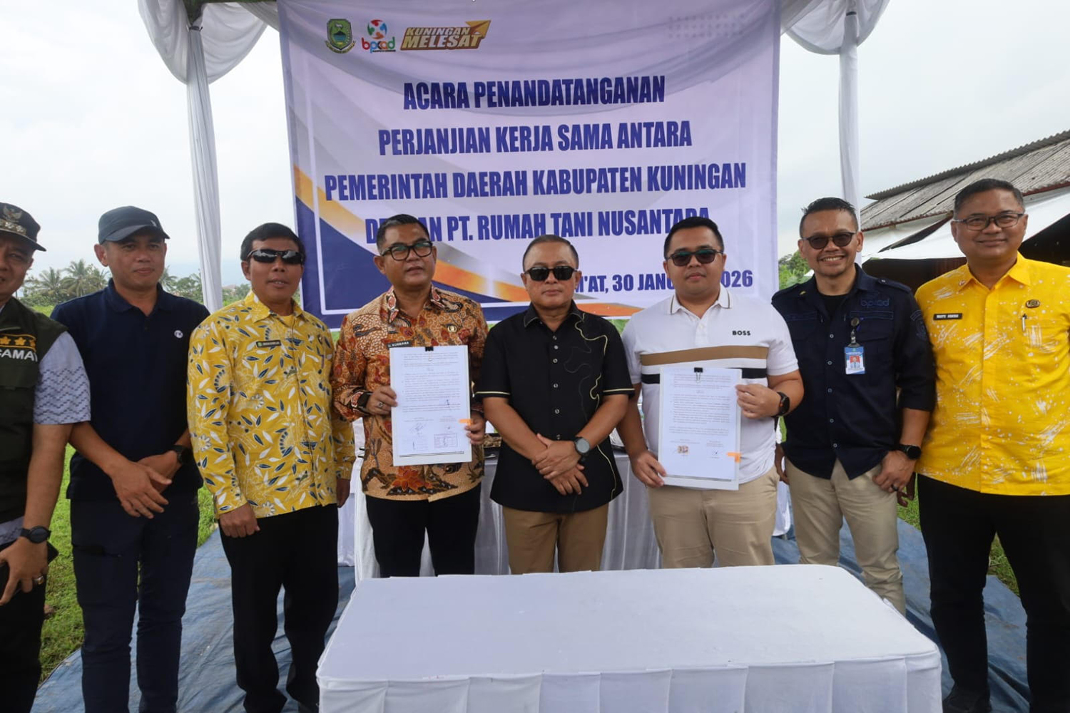 Optimalisasi Aset, Lahan Milik Pemkab Kuningan Digarap Swasta