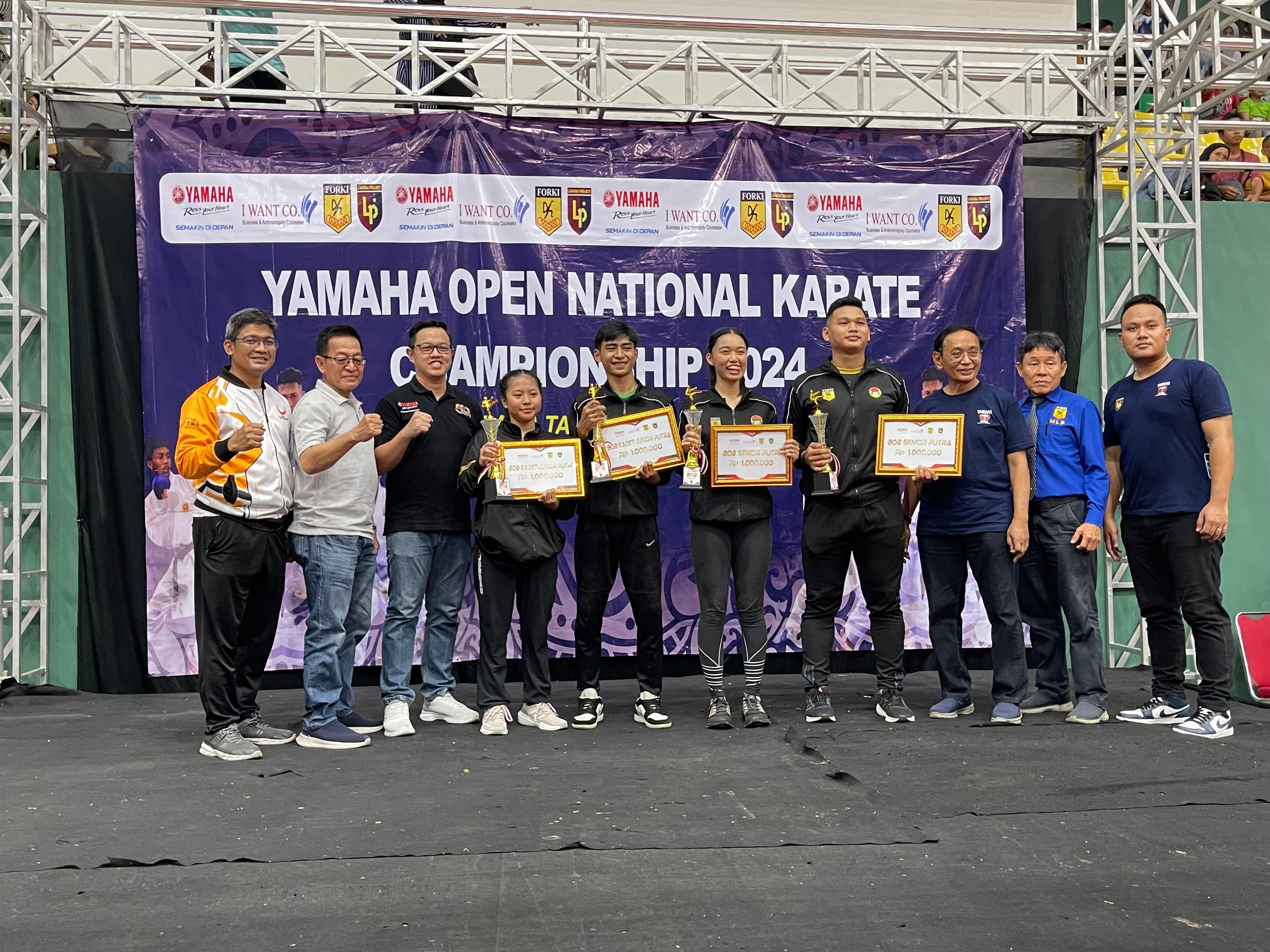 Dukung Perkembangan Olahraga Nasional, Yamaha Gelar Kerjurnas Karate yang Diikuti Ribuan Peserta Se-Indonesia