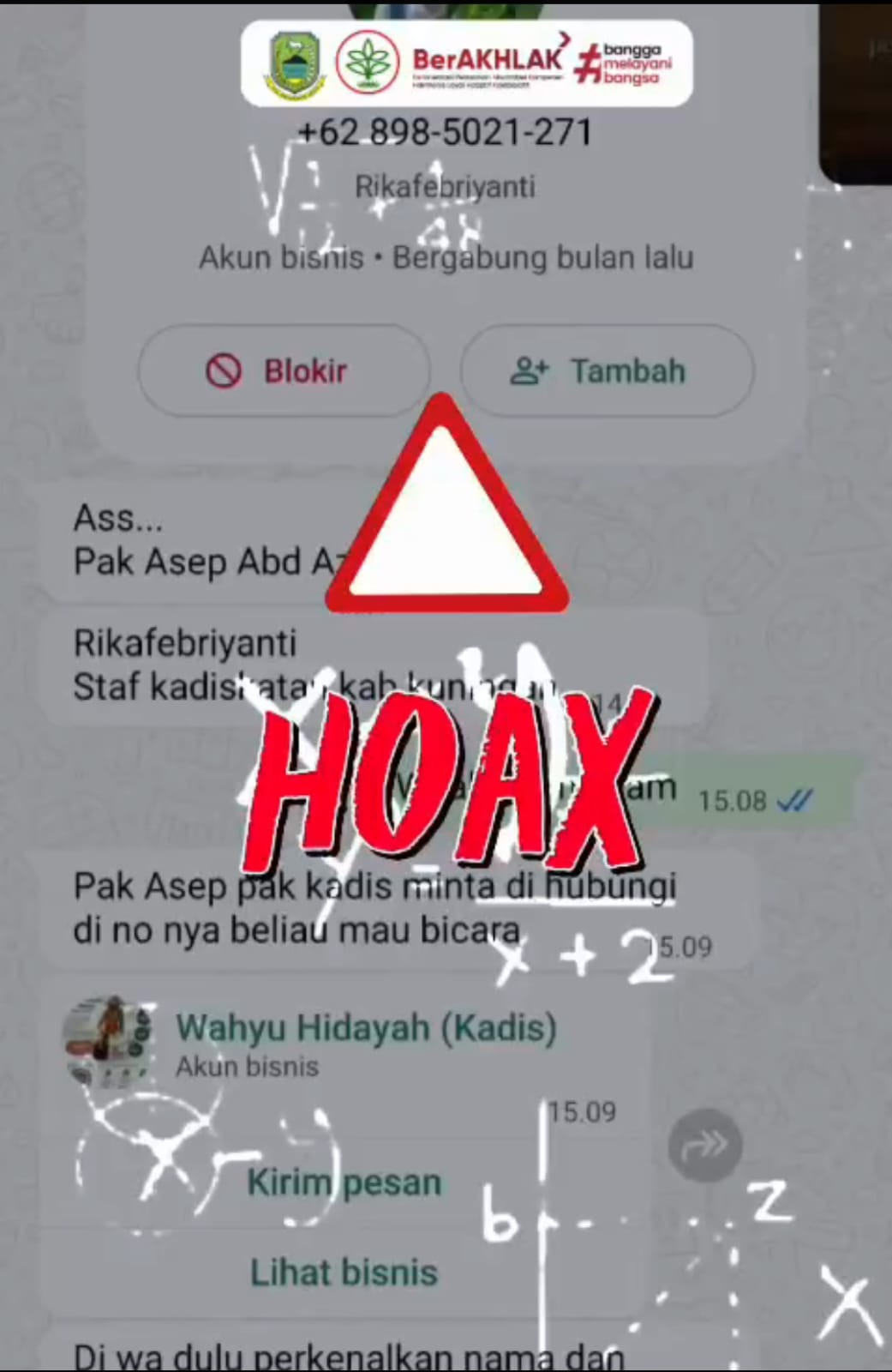 Modus Baru Penipuan Pupuk, Nama Pejabat Diskatan Kuningan Dicatut