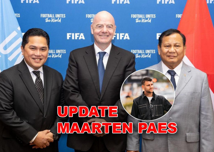 UPDATE TERBARU! Erick Thohir Ungkap Status Maarten Paes di CAS: Ada sidang, ada apa ya kita tunggu