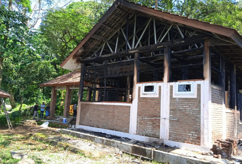 Kerugian Mini Aula Balong Dalem Akibat Kebakaran, Ditaksir Rp93 juta