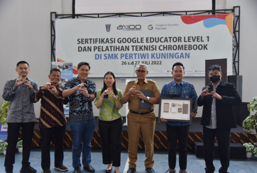 SMK Pertiwi Kuningan Gelar Sertifikasi Google For Education
