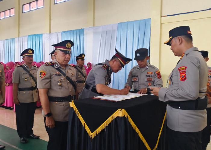 Rotasi Jabatan Polres Kuningan, Tujuh Kapolsek Berganti