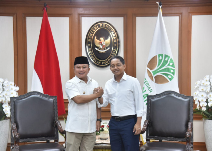 Bupati Kuningan Temui Menteri Kehutanan, Usulkan Skema Keadilan Ekologis untuk Daerah Konservasi