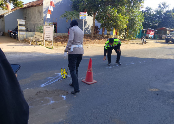 Pelajar 16 Tahun Jadi Korban Lakalantas di Jalan Raya Cidahu Kuningan