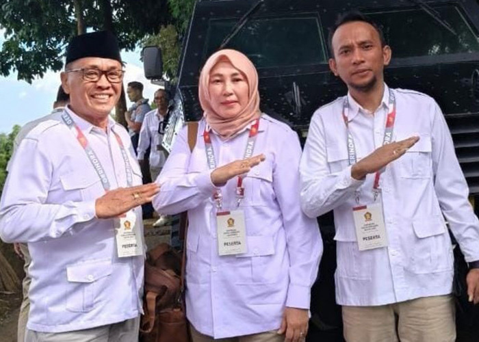 Resmi Jadi Kader Gerindra, Tuti Andriani Hadiri Rapimnas